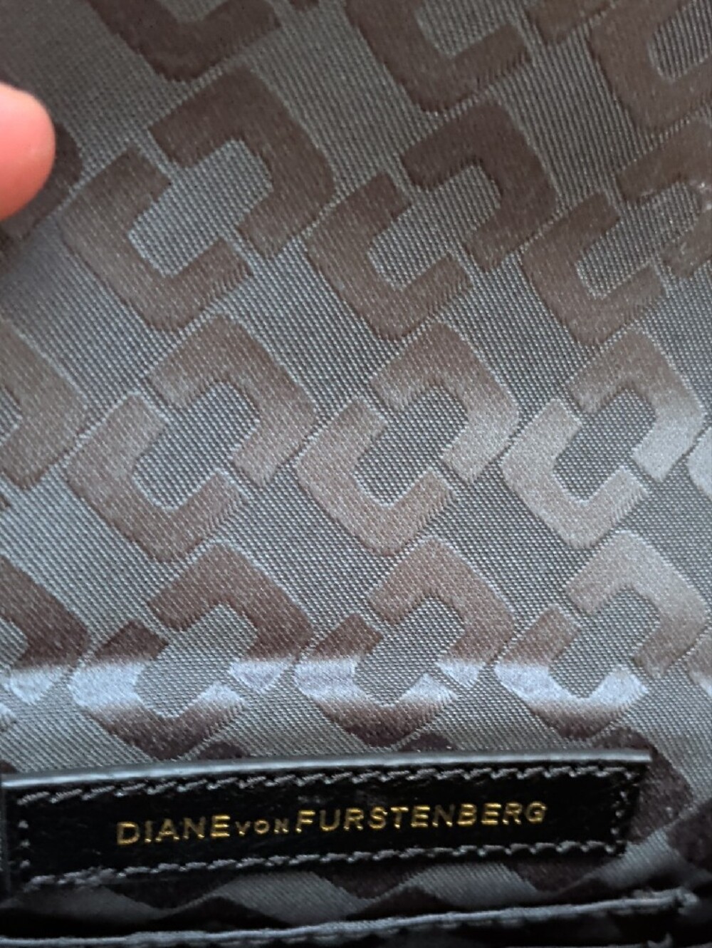 Diane von Furstenberg Leather Crossbody Bag - Picture 6 of 8